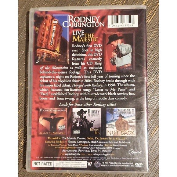 Live at the Majestic (DVD2007) Rodney Carrington Comedy Central - Picture 3 of 3